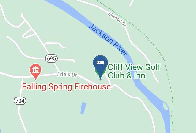 Cliff View Golf Club & Inn Map