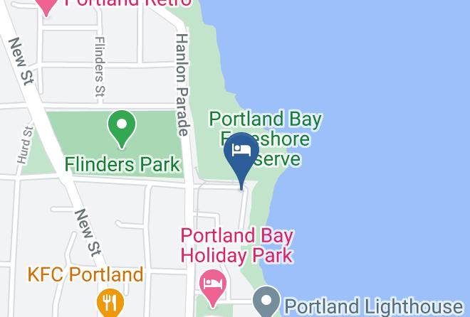 Glenelg - Clifftop Accommodation Portland Vic Australia Maps