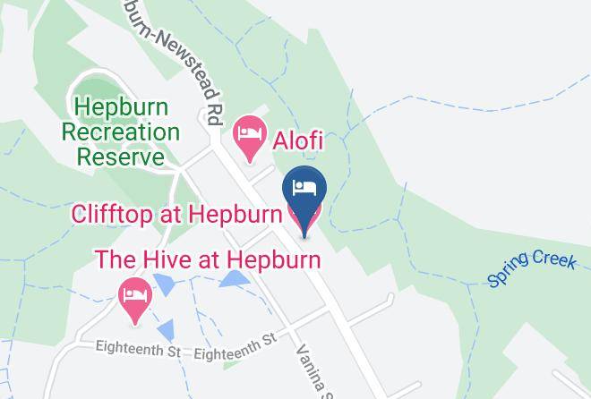 Hepburn - Clifftop At Hepburn Maps