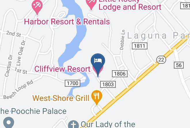 Bosque - Cliffview Resort Maps