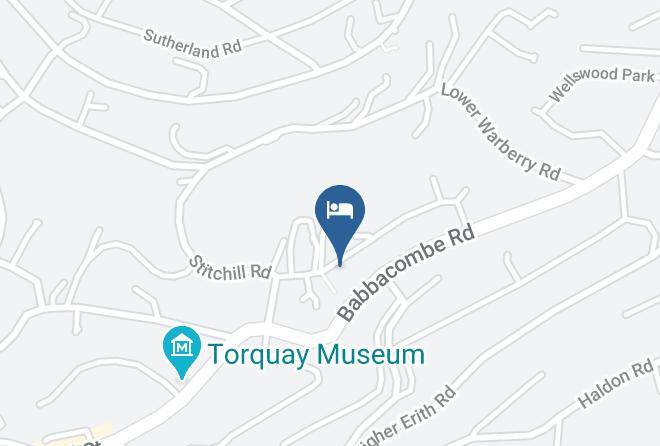 Torbay - Clifton Grove Hotel Maps