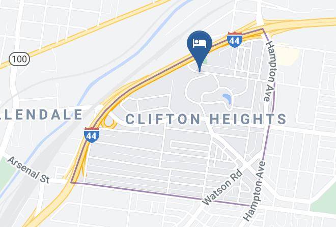 St Louis City - Clifton Heights Inn Maps