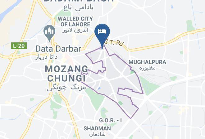 Islamabad - Clifton Hotel Maps