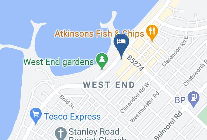 Lancs - Clifton Hotel Maps