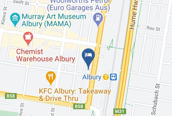 Albury - Clifton Motel Maps