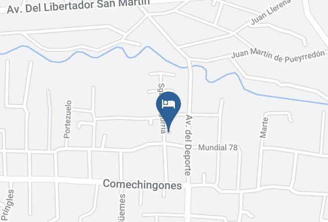 Santa Rosa Dellara - Clima Serrano Maps