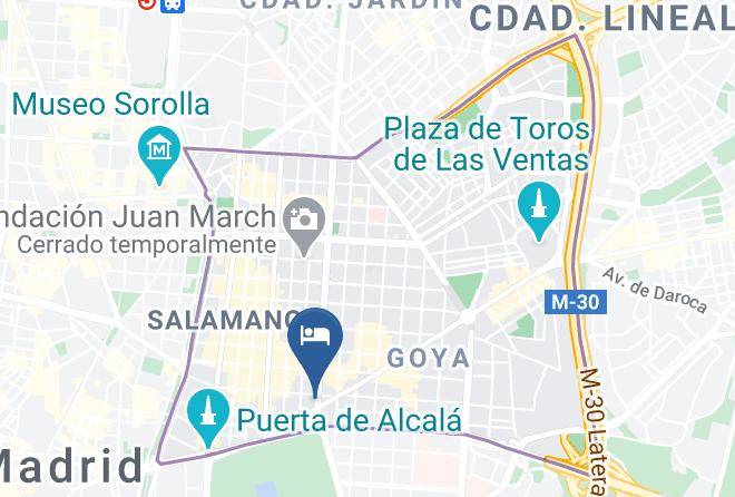 Madrid - Clinica De Vergara Maps