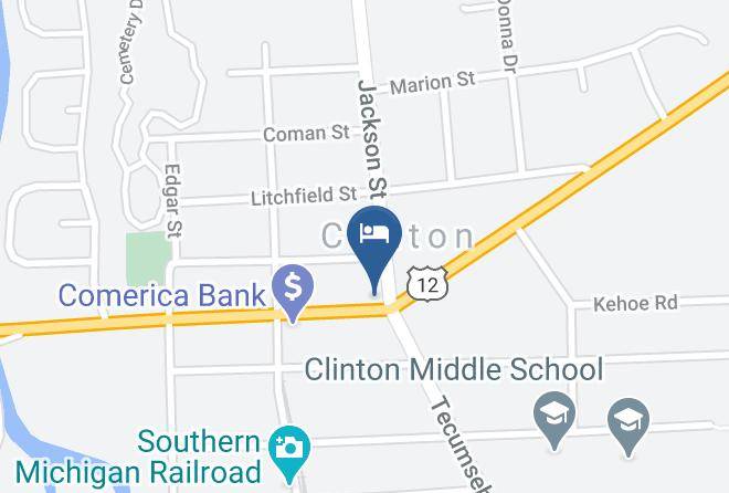 Lenawee County - Clinton Inn Maps