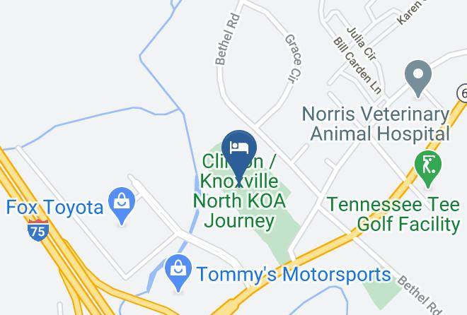 Anderson - Clinton Knoxville North Koa Journey Maps