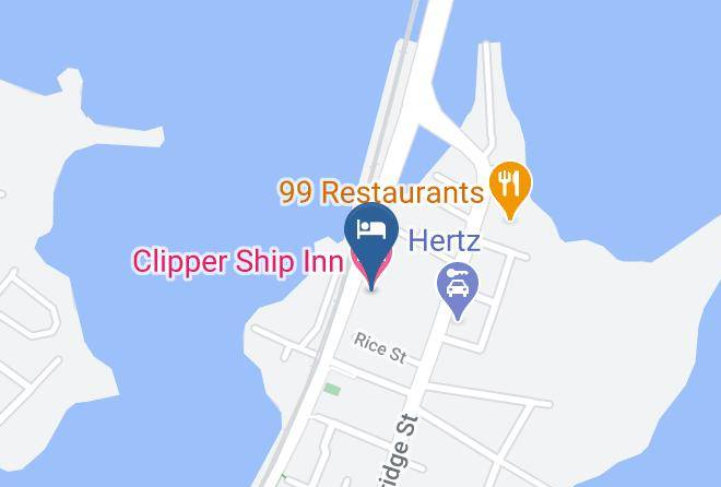 Clipper Ship Inn Map
