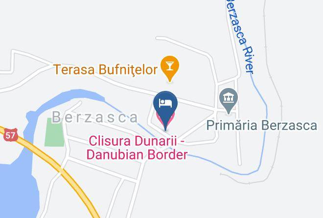 Berzasca - Clisura Dunarii Danubian Border Maps