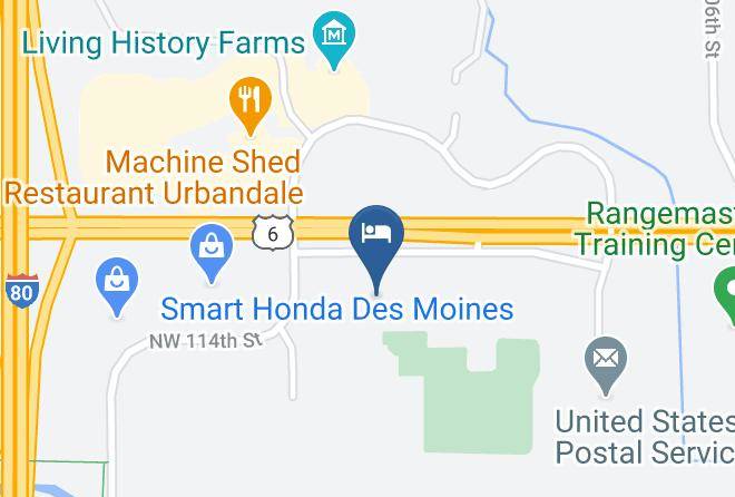 Polk - Clive Hotel & Suites Maps