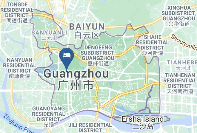 Guangzhou - Clivia Hotel Maps