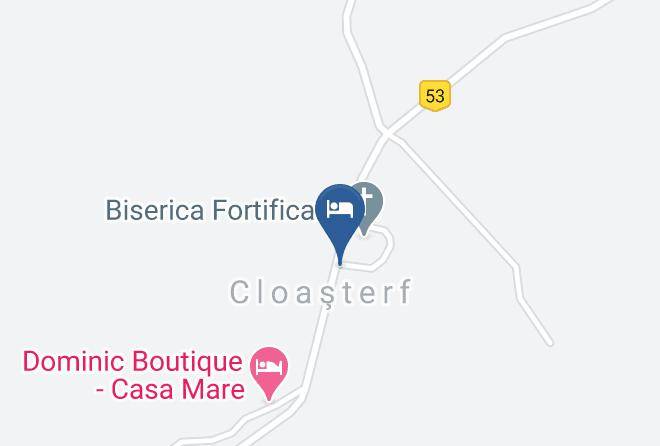 Saschiz - Cloasterf Haus Maps