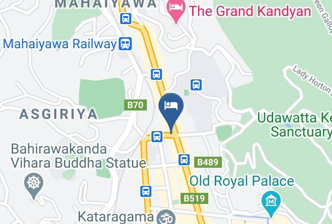 Kandy - Clock Inn Kandy Maps