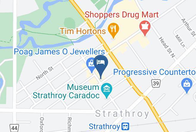 Middlesex - Clock Tower Inn And Bistro Maps
