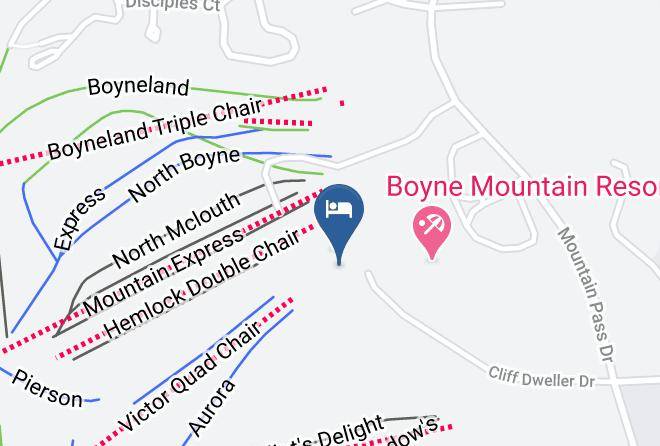 Charlevoix County - Clock Tower Lodge @ Boyne Mountain Resort Maps