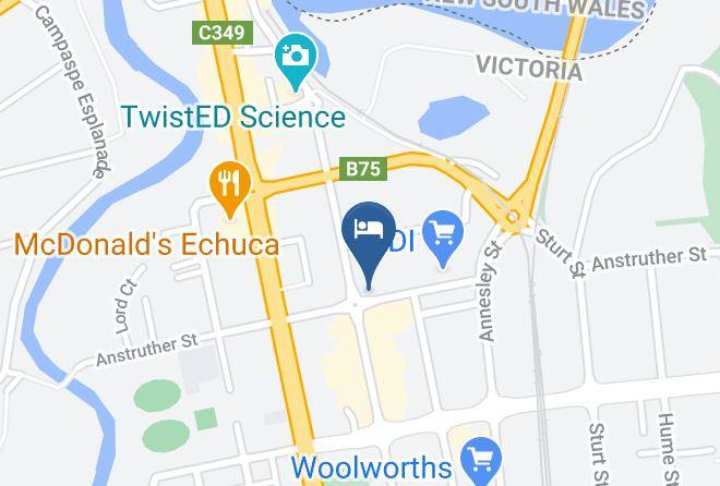 Campaspe - Clocktower Suites Maps