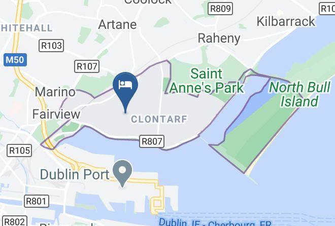 Dublin City - Clontarf Castle Hotel Maps