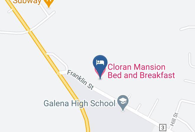 Jo Daviess - Cloran Mansion Bed And Breakfast Maps