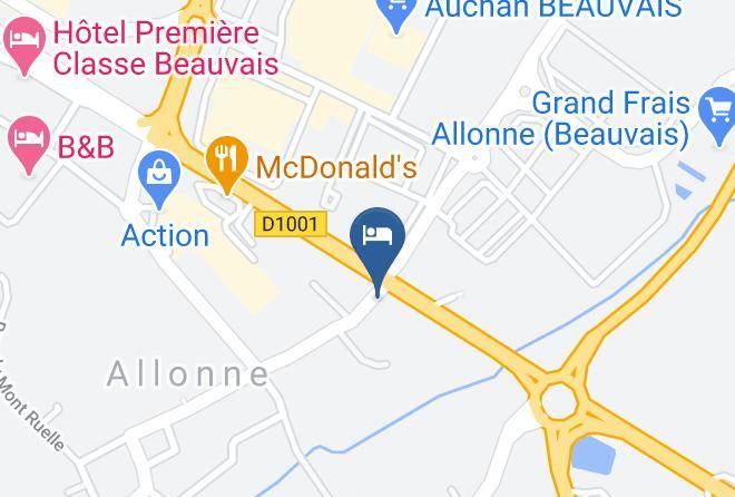 Le Clos D'allonne Map