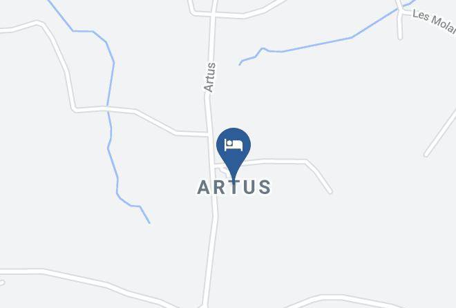 Saone Et Loire - Clos D'artus Maps