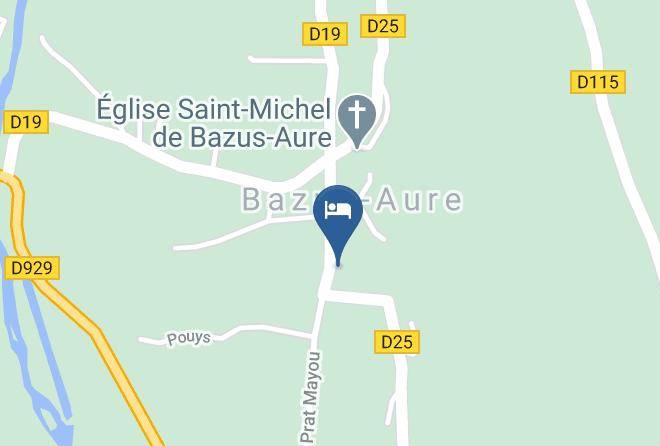 Hautes Pyrenees - Clos De Baupeillas B&b Maps