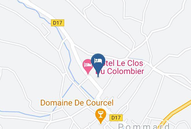 Cote D Or - Clos De Verger Maps