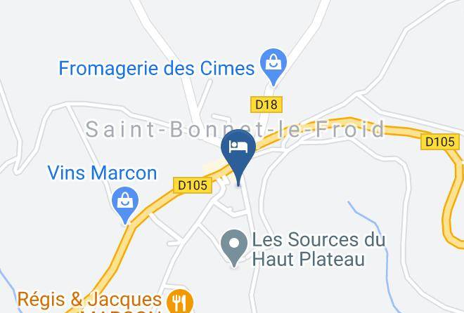 Haute Loire - Clos Des Cimes Decouverte Hotel&spa Maps