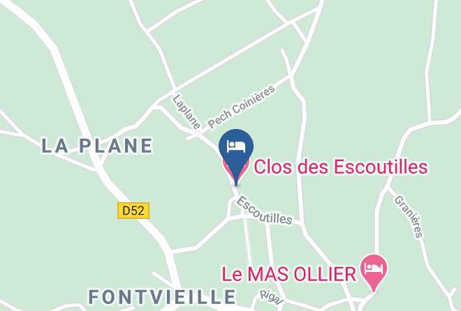 Lot - Clos Des Escoutilles Maps