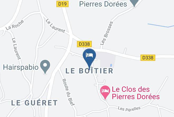Rhone - Clos Des Pierres Dorees Maps