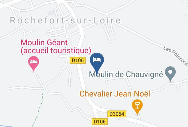 Maine Et Loire - Clos Du Moulin Sainte Catherine Maps