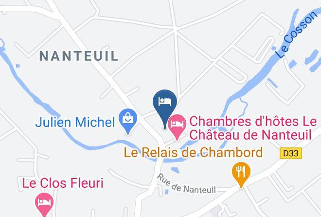 Loir Et Cher - Clos Du Parc Nanteuil Maps