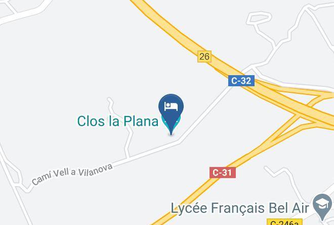Barcelona - Clos La Plana Maps