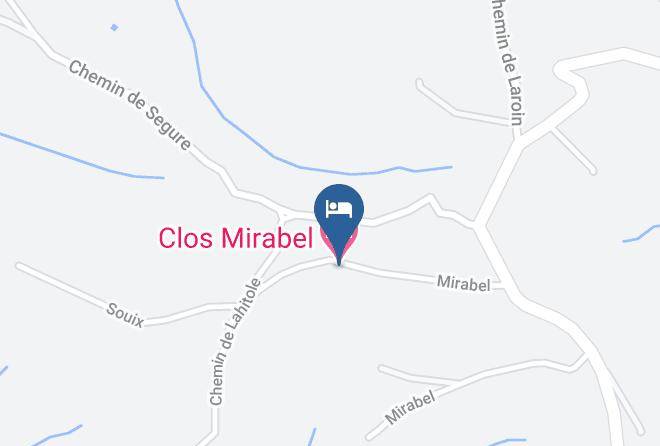 Pyrenees Atlantiques - Clos Mirabel Maps