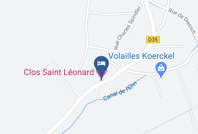 Clos Saint Leonard Map