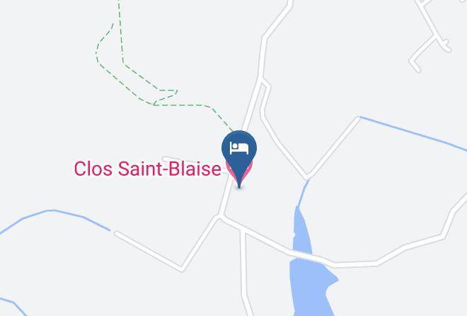 Clos Saint Blaise Map