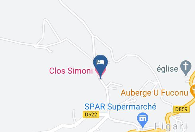 Southernsica - Clos Simoni Maps