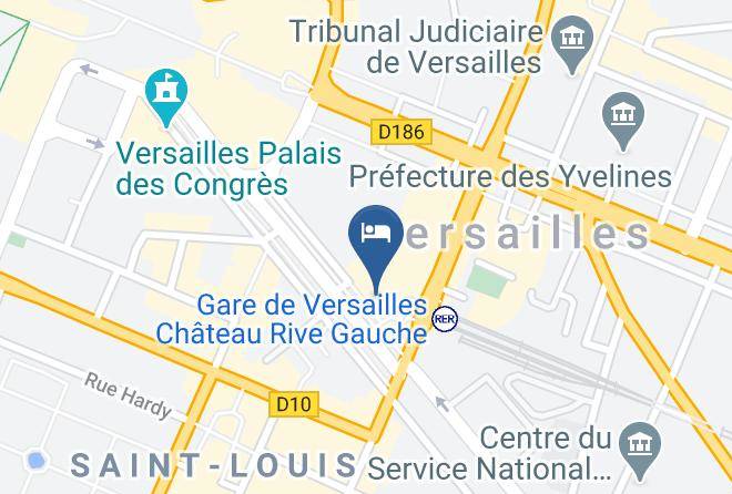 Yvelines - Close To The Palace Quartier St Louis Maps