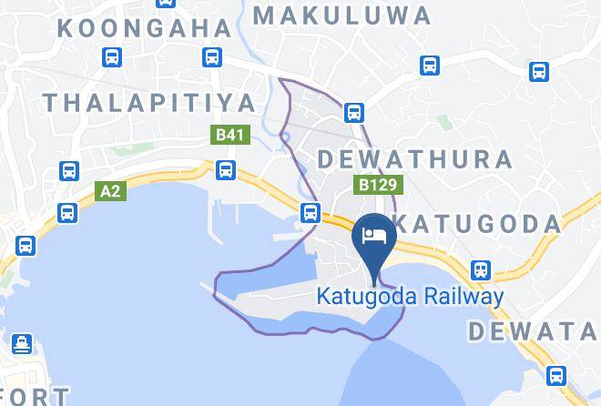 Galle - Closenberg Hotel Maps