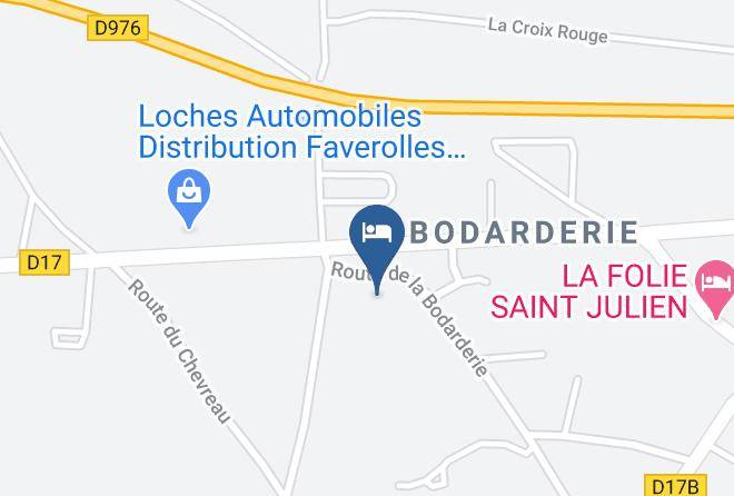 Loir Et Cher - Closerie De La Bodarderie Maps