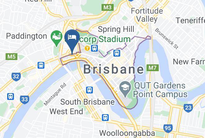 Brisbane - Cloud 9 Backpackers Brisbane Maps