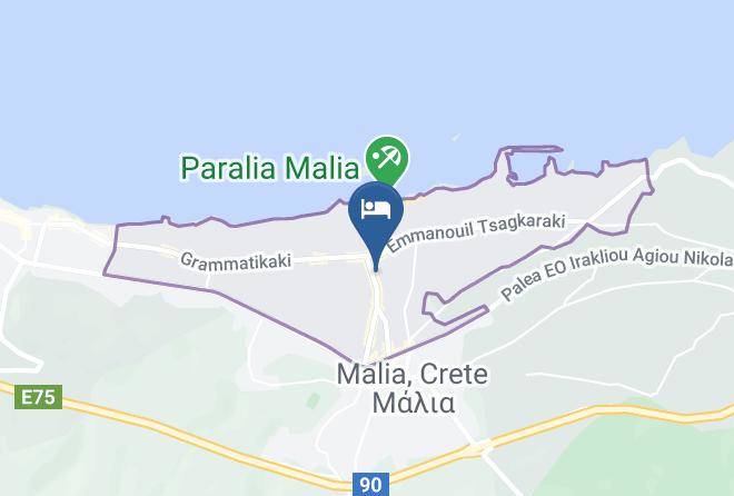 Iraklion - Cloud 9 Hotel Maps