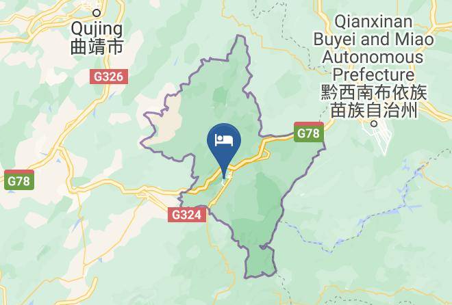 Cloud Hotel Luoping Map