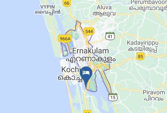 Ernakulam - Cloud9 Holidays Lake Resort Maps