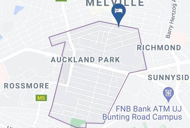 City Of Johannesburg - Clouds End B&b Maps