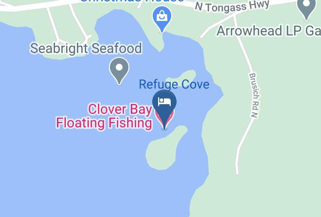 Ketchikan Gateway Borough - Clover Bay Floating Fishing Maps