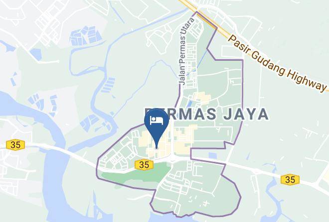 Johor Bahru - Clover Hotel Maps