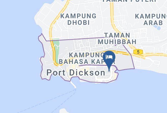 Port Dickson - Clover Hotel Port Dickson Maps