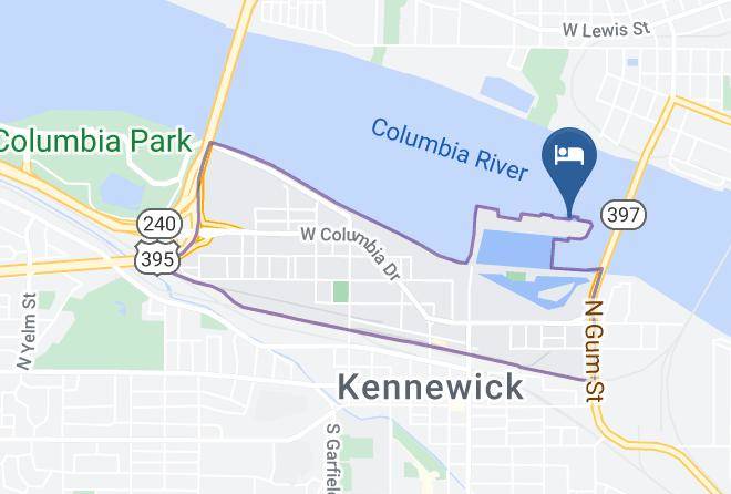 Benton - Clover Island Inn Maps